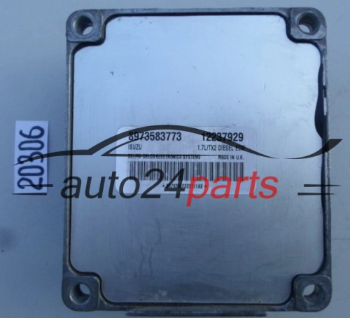 KOMPUTER STEROWNIK SILNIKA OPEL Delphi Delco 12237929, ISUZU 8973583773