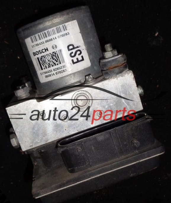 Αντλία αβς FIAT GRANDE PUNTO BOSCH 0 265 235 231,  51786433, 0 265 950 628