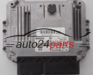ECU ENGINE CONTROLLER KIA CARENS 2.0 CRDI BOSCH 0 281 014 568, 0281014568, 39113-27487, 3911327487 