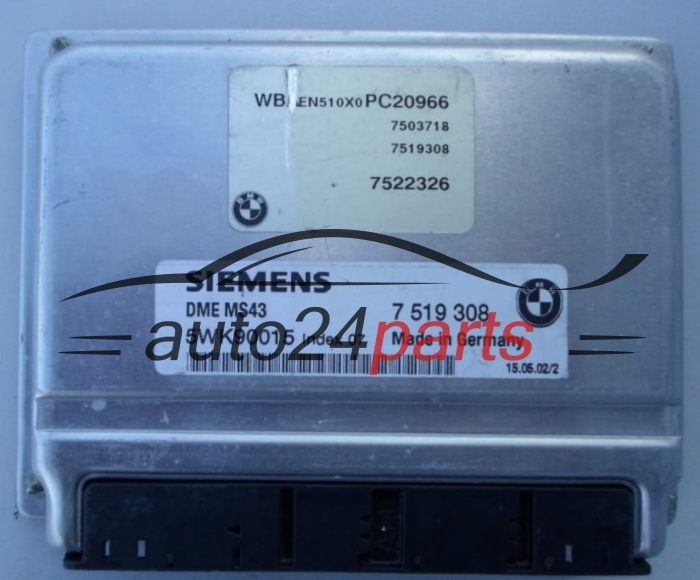 Μονάδα Ελέγχου Κινητήρα BMW E46 2.5 SIEMENS 5WK90015, 7 519 308