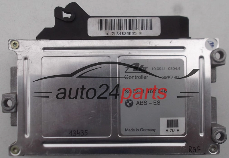 Mονάδα ελέγχου αβς BMW E36 ATE Controller 5WK8 408, 5WK8408, 10.0941-0804.4, 10094108044, 3452-1 162 646, 34521162646