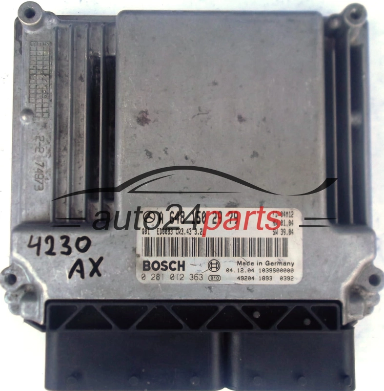 calculateur moteur pour mercedes w211 e320 3.2 cdi