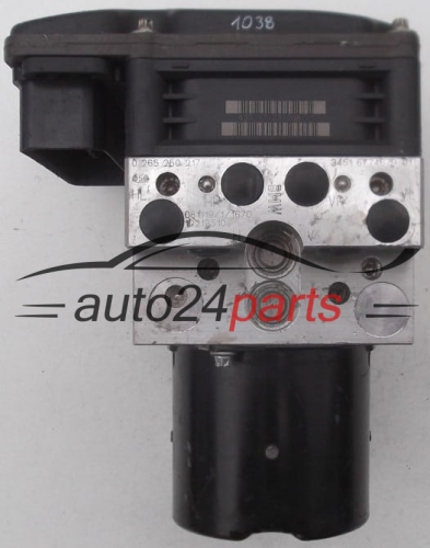 ABS BMW 5 E60/E61 BOSCH 0265250217 / 3451 6774679-01 / 3451677467901 / 3451 6783413-01 / 3451678341301 / 34 52 6783415-01 / 3452678341501 / 0265960327 - 1038, 2741