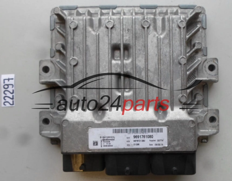 MOTORSTEUERGERÄT ECU STEUERGERAT CITROEN JUMPER PEUGEOT BOXER 2.2 HDI CONTINENTAL S180129001 L, S180129001L, 9691761080