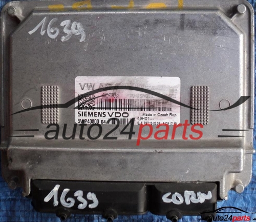ECU ENGINE CONTROLLER VW VOLKSWAGEN FOX 1.4 03D906023B, 03D 906 023 B, SIEMENS VDO 5WP40800 