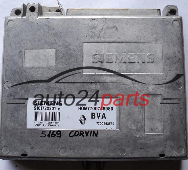 Μονάδα Ελέγχου Κινητήρα RENAULT SAFRANE SIEMENS S101720201 C,  HOM 7700745989