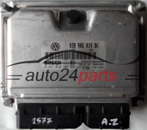 ΜΟΝΑΔΑ ΕΛΕΓΧΟΥ ΚΙΝΗΤΗΡΑ VW VOLKSWAGEN PASSAT 1.9 TDI ATJ 038906019BK, 038 906 019 BK, BOSCH 0 281 010 305, 0281010305, DIESEL 1061, 28SA4359