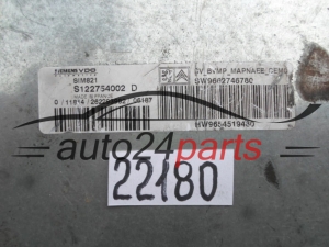 Μονάδα Ελέγχου Αυτόματου Κιβωτίου  Citroen Peugeot S122754002D 9662746780 SIM821
