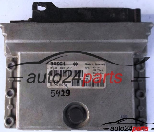ECU CENTRALITA DE MOTOR CITROEN XANTIA PEUGEOT 406 1.9TD 9624519580 BOSCH 0281001262 XUDBC02 28RTD845