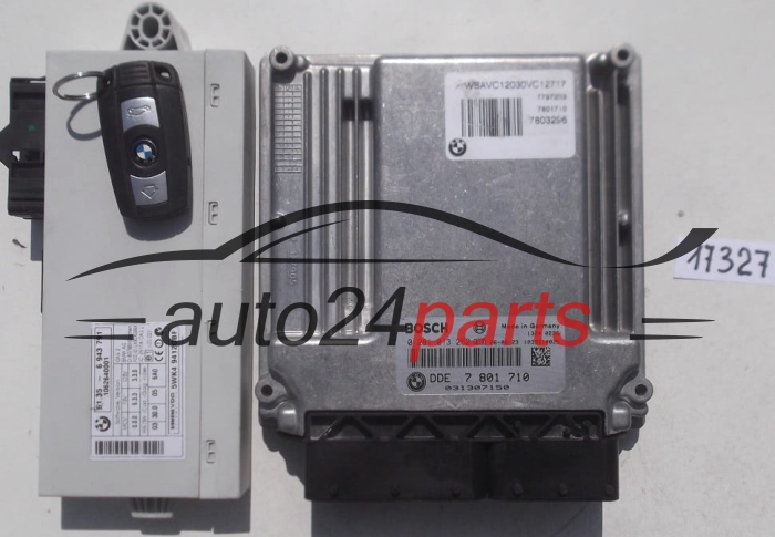 Μονάδα Ελέγχου Κινητήρα BMW E90 2.0 D BOSCH 0 281 013 252, 0281013252, DDE 7 801 710, DDE7801710, 7801710