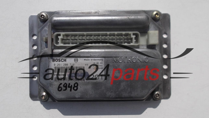 KOMPUTER STEROWNIK SILNIKA LANCIA Y 1.1 BOSCH 0 261 200 716, 0261200716, 7778785, 26SA2593, 201