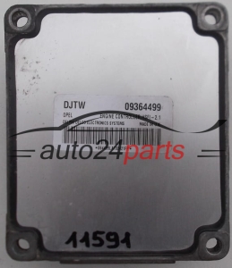 CENTRALINA DO MOTORE OPEL ASTRA CORSA ZAFIRA DELPHI DELCO 09364499 DJTW, 09364499DJTW, HSFI-2.1