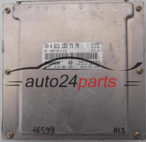 CENTRALINA MOTORE MERCEDES C220 2.2CDI, BOSCH 0 281 010 607, 0281010607, A 611 153 73 79, A6111537379