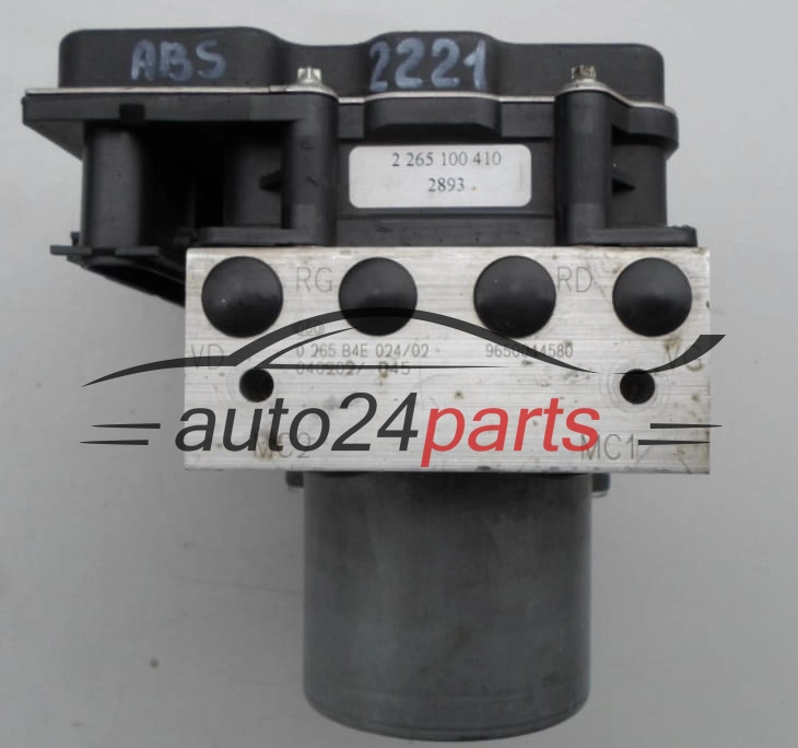 Αντλία αβς CITROEN C4 BOSCH 0 265 B4E 024/02, 9650044580