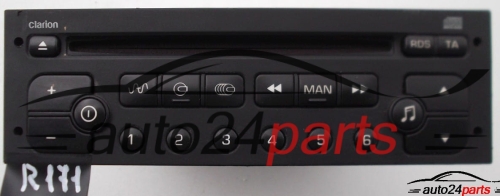 RADIO CD CLARION RD3-01 PEUGEOT 96 488 011 XT / 96488011XT / PU-2471A(G) / PU2471A(G)