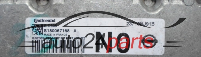Μονάδα Ελέγχου Κινητήρα NISSAN NV200 SID305 S180067166 A, S180067166A, 23710BJ91B