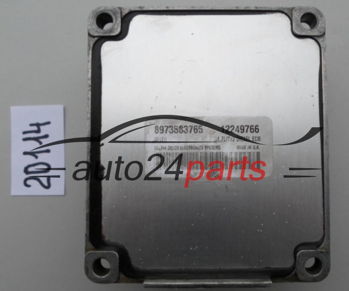 KOMPUTER STEROWNIK SILNIKA OPEL CORSA COMBO 1.7 DTI Delphi Delco 12249766