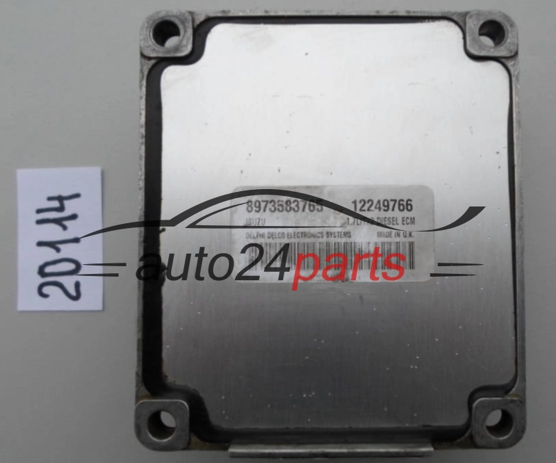 KOMPUTER STEROWNIK SILNIKA OPEL CORSA COMBO 1.7 DTI Delphi Delco 12249766