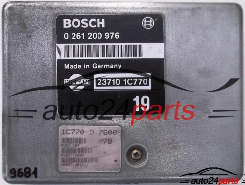 ECU CENTRALITA DE MOTOR NISSAN SERENA 1.6, BOSCH 0 261 200 976, 0261200976, 23710 1C770, 237101C770 
