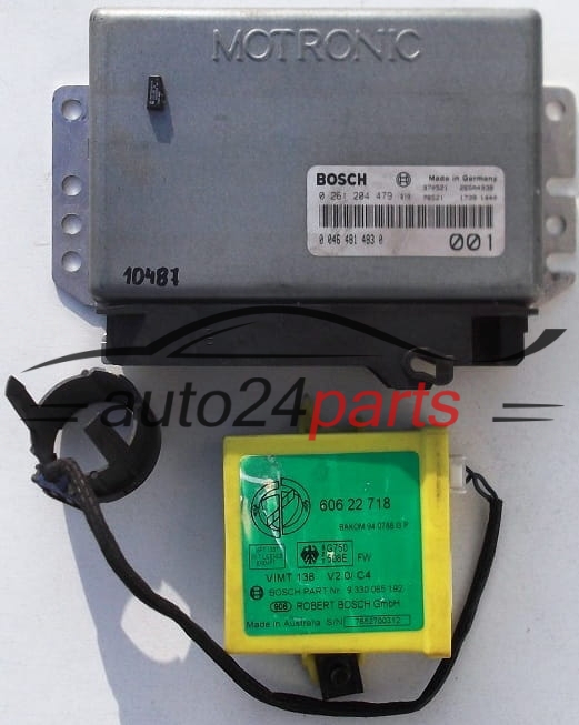Calculateur Moteur  ALFA ROMEO 145 1.8, BOSCH 0261204479 00464814830