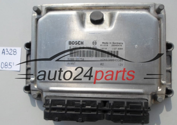 KOMPUTER STEROWNIK SILNIKA RENAULT CLIO MEGANE BOSCH 0 281 010 788