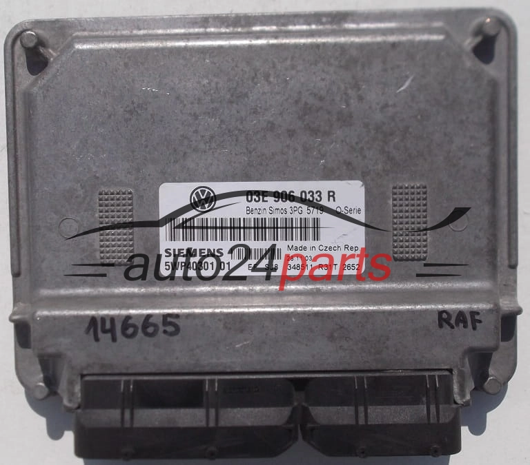 Μονάδα Ελέγχου Κινητήρα VOLKSWAGEN POLO SIEMENS 5WP40301 01