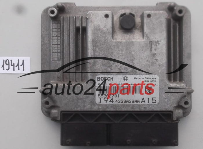 KOMPUTER STEROWNIK SILNIKA FIAT CROMA 1.9 JTDM BOSCH 0 281 012 149, 0281012149, 55202701