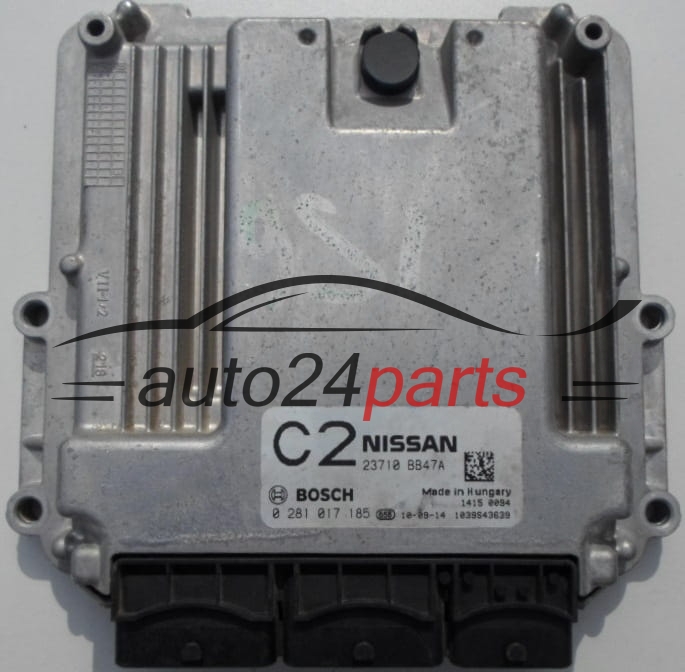 CENTRALINA MOTORE NISSAN QASHQAI 2.0 DCI BOSCH 0 281 017 185, 23710 BB47A