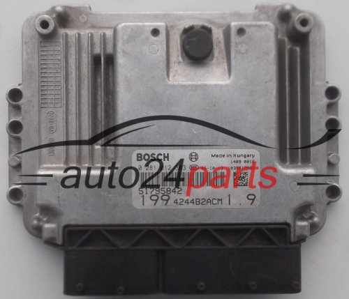 Μονάδα Ελέγχου Κινητήρα FIAT GRANDE PUNTO 1.3 JTD BOSCH 0 281 012 303,  51795842