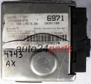 Centralina coluna de direcção FIAT PUNTO 188 DELPHI 09381199, 26076971, 26078330 