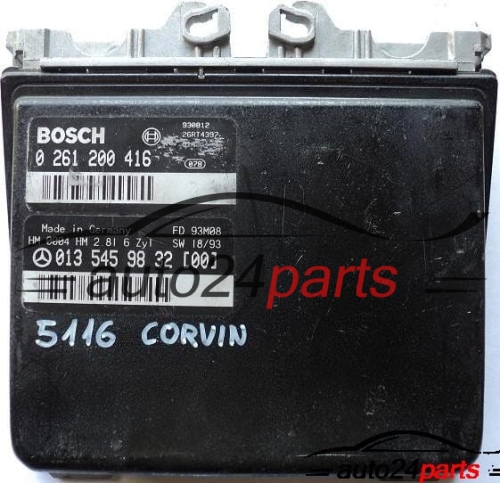 ECU CENTRALITA DE MOTOR MERCEDES W202 C280 2.8 E BOSCH 0261200416, 0 281 200 416 A0135459832, 0135459832, A 013 545 98 32