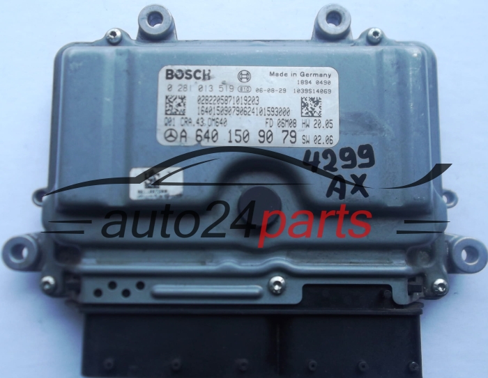 calculateur moteur pour mercedes w169 a200 2.0 cdi