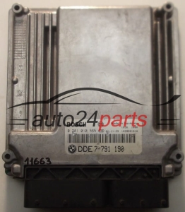 ECU ENGINE CONTROLLER BMW E46 BOSCH 0 281 010 565, 0281010565, DDE7 791 190, DDE7791190, 7791190