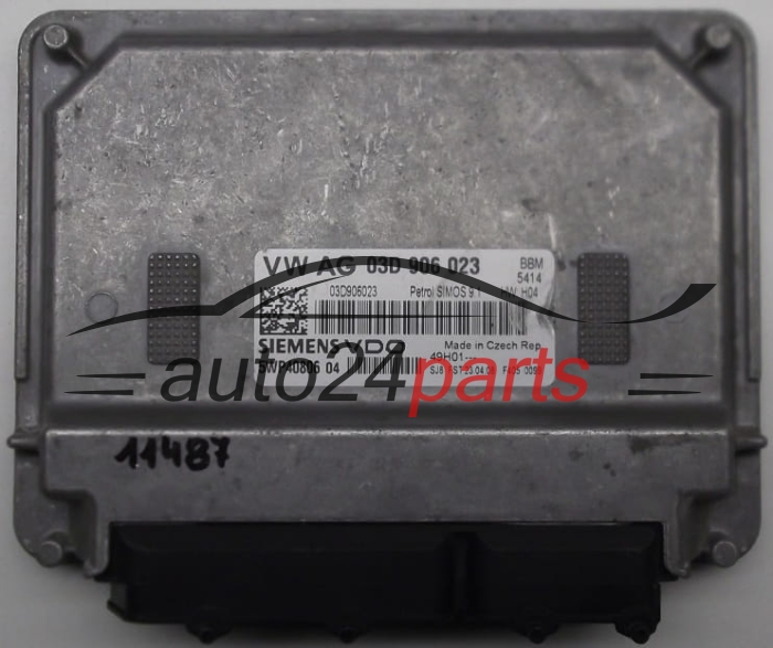 Sterownik silnika Seat Ibiza 1.2 BBM 5WP4080604 5WP40806 – zdjęcie 2