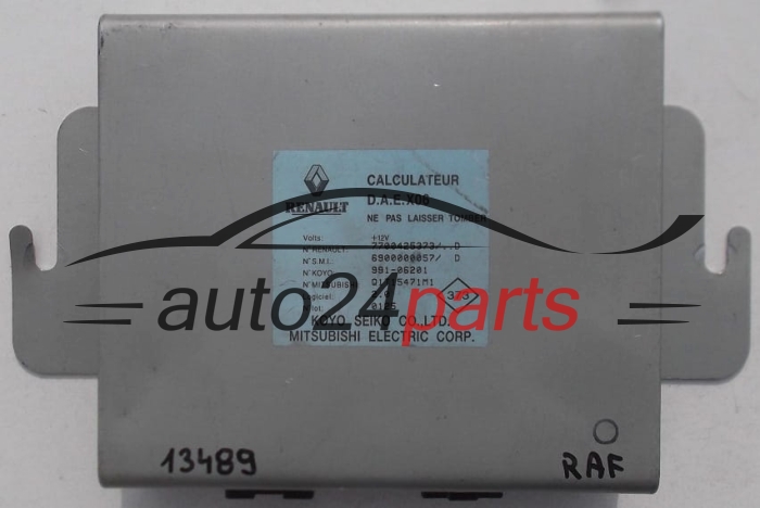 MOTORSTEUERGERÄT ECU STEUERGERAT RENAULT TWINGO 7700425373 D, 6900000057 D, 991-06201, 99106201, Q1T15471M1