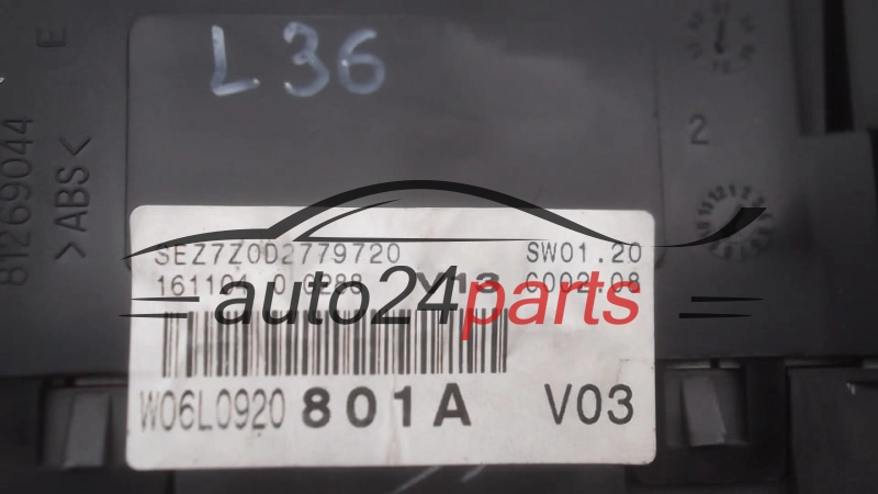 SEAT IBIZA W06L0920801A, 16110400288