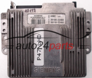  CALCULATEUR MOTEUR HYUNDAI ACCENT 1.5, SIEMENS K103300015 C, K103300015C, 39100-22460, 3910022460, 39110-22460, 3911022460 