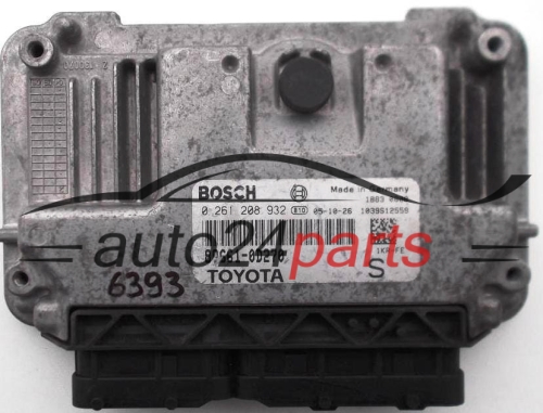 TOYOTA YARIS 1.0 BOSCH 0 261 208 932, 0261208932, 89661-0D270, 896610D270 