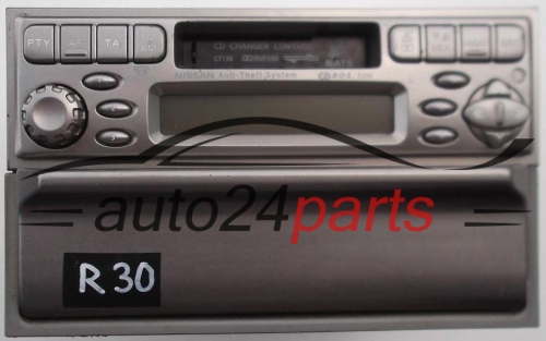 RADIO CD KASETY NISSAN 28113 8H300 / 281138H300 / PP-1675T /  PP1675T  - R30