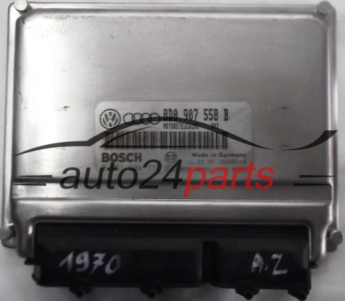 ECU ENGINE CONTROLLER AUDI A4 VW PASSAT 1.8 ADR 8D0 907 558 B, 8D0907558B, BOSCH 0261204774, 0 261 204 774