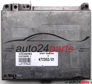 ECU CENTRALITA DE MOTOR VOLVO 460, 480, SIEMENS S101706102 E, S101706102E, 472352/01, 47235201 