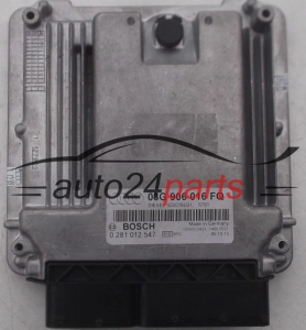 Μονάδα Ελέγχου Κινητήρα AUDI A4 2.0 TDI BPW BOSCH 0 281 012 547, 0281012547, 03G 906 016 FQ, 03G906016FQ, EDC16U31 