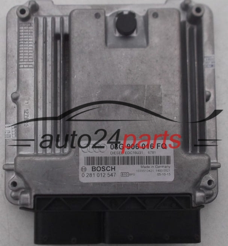Μονάδα Ελέγχου Κινητήρα AUDI A4 2.0 TDI BPW BOSCH 0 281 012 547