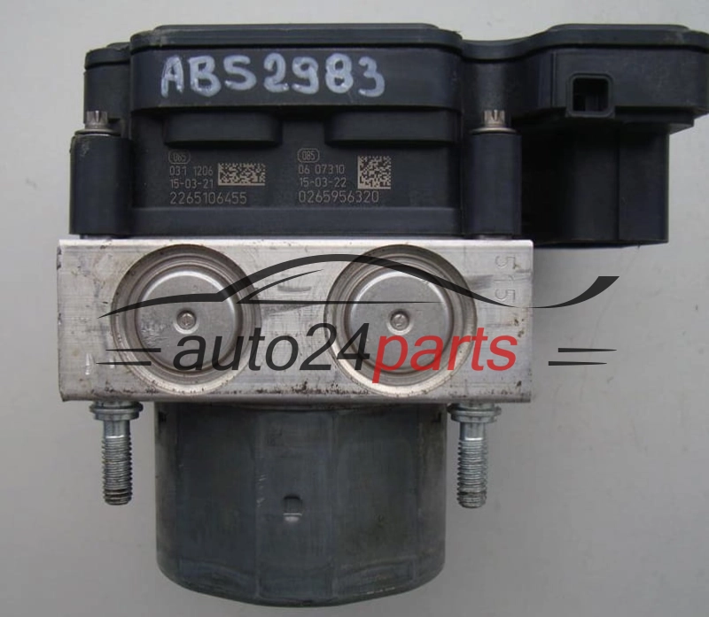 ABS POMPA SMART FORTWO BOSCH 0 265 260 969, 0265260969, A4539003001, 476603428R, 0265956320