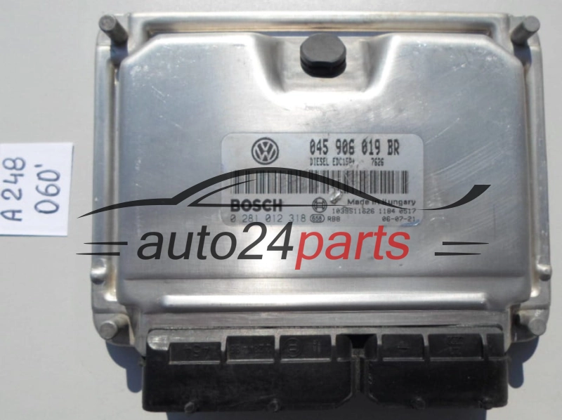 Centralita de motor Seat Ibiza Skoda Fabia Octavia 1.4 TDI BNM 045906019BR Bosch 0281012318 1039S11626