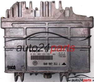 ECU CENTRALITA DE MOTOR SEAT TOLEDO CORDOBA, 1.6, BOSCH 0 261 203 192/193, 0261203192/193, 8A0 907 311 J, 8A0907311J 