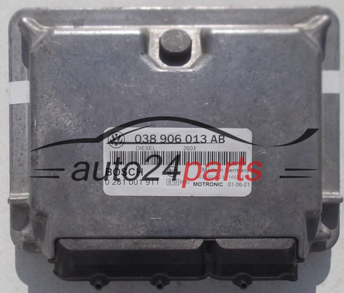 Μονάδα Ελέγχου Κινητήρα VOLKSWAGEN SEAT 1.9 BOSCH 0 281 001 911