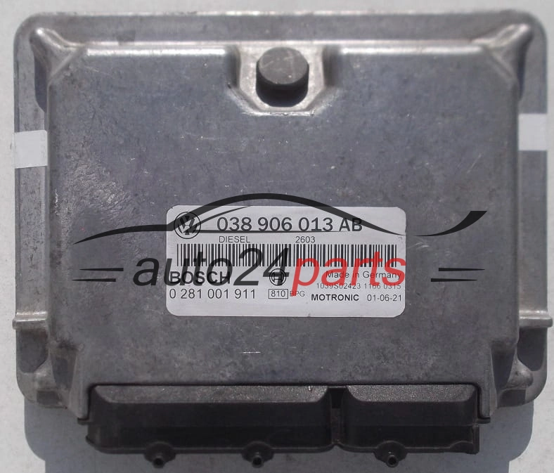 Μονάδα Ελέγχου Κινητήρα VOLKSWAGEN SEAT 1.9 BOSCH 0 281 001 911