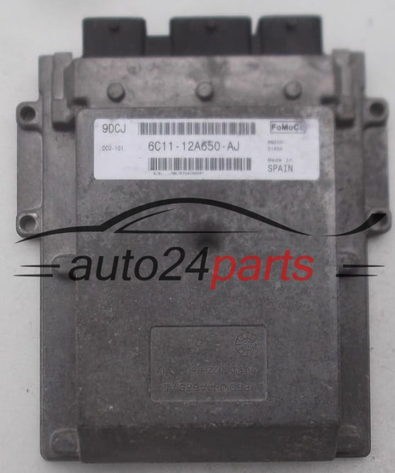 ECU ENGINE CONTROLLER FORD TRANSIT 2.4 TDCI FoMoCo 6C11-12A650-AJ, 6C1112A650AJ, 9DCJ