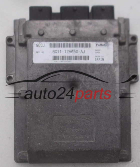 ECU ENGINE CONTROLLER FORD TRANSIT 2.4 TDCI FoMoCo 6C11-12A650-AJ, 6C1112A650AJ, 9DCJ